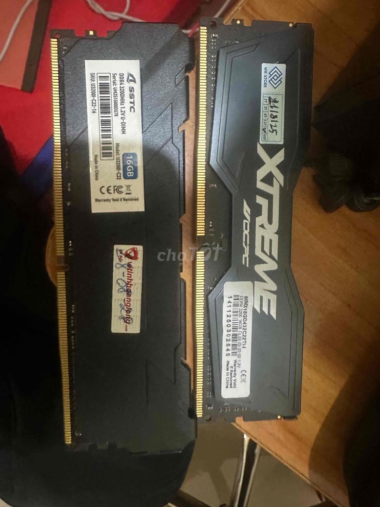 Zotac GeForce RTX 5060, 2 thanh 16gb ram ddr4. Mua bán Linh kiện (RAM, Card...) tại Huyện Krông Bông Đắk Lắk được đăng bởi Quoc Nguyen Phu hình 1