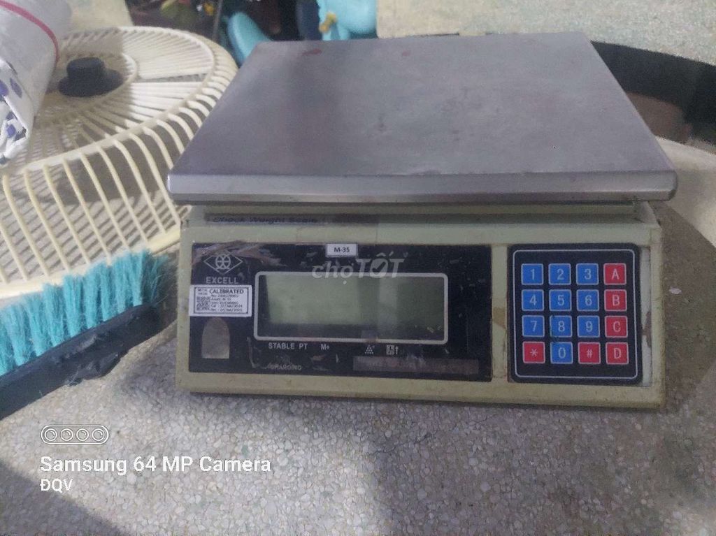 Cân điện tử Excell M-35 cũ màu Kem. Mua bán Đồ chuyên dụng, Giống nuôi trồng tại Thành phố Biên Hòa Đồng Nai được đăng bởi đào quốc việt hình 1