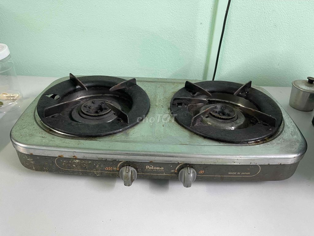 Bếp ga Paloma Kim loại Xám Nhật Bản. Mua bán Bếp, lò, đồ điện nhà bếp tại Quận Thanh Khê Đà Nẵng được đăng bởi võ đức huy hình 1