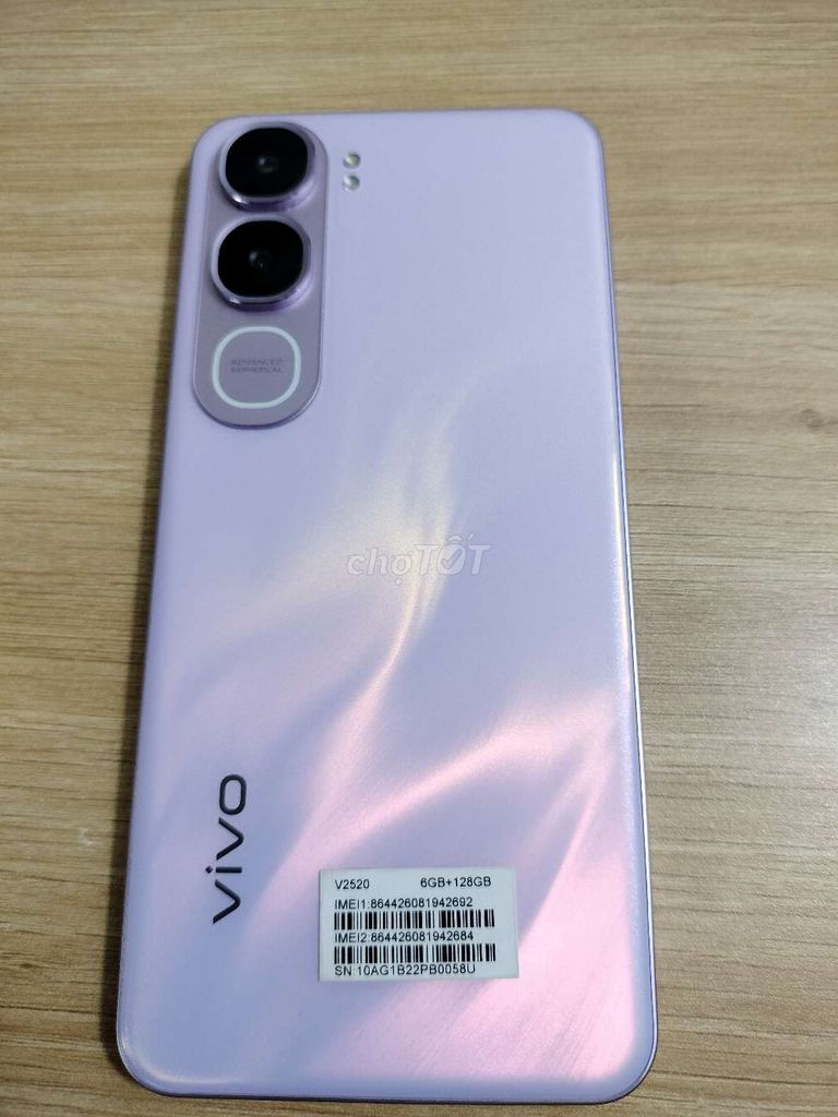 Vivo Y21D 128GB Tím Đã sử dụng. Mua bán Điện thoại tại Thị xã Phú Mỹ Bà Rịa - Vũng Tàu được đăng bởi duy quang hình 1