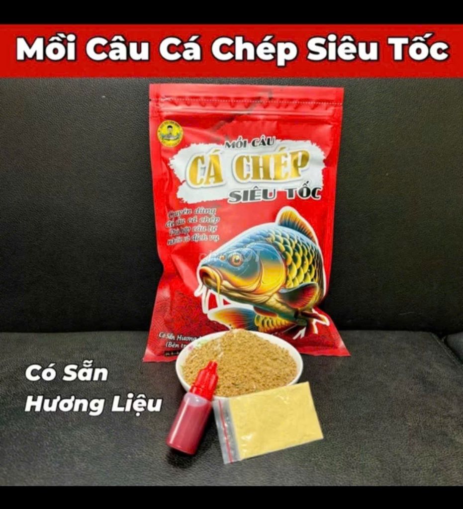Mồi câu cá chép siêu tốc 500g-BDSH. Mua bán Đồ thể thao, Dã ngoại tại Huyện Phù Cừ Hưng Yên được đăng bởi Đồ câu và Diều Sáo Hưng Yên hình 1