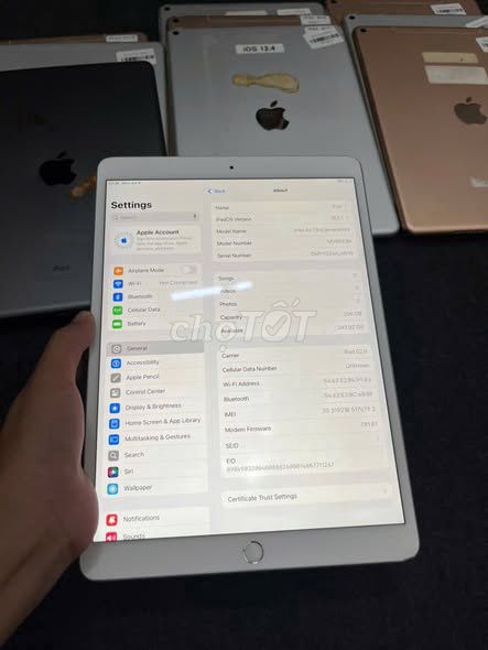 Apple iPad Air 3 256GB Bạc 4G. Mua bán Máy tính bảng tại Quận 1 Tp Hồ Chí Minh được đăng bởi Hội Đồ Điện Tử hình 1