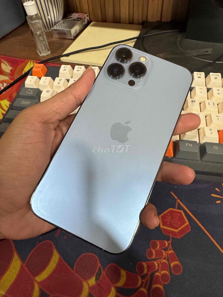 Apple iPhone 13 Pro Max Xanh 256GB. Mua bán Điện thoại tại Huyện Hóc Môn Tp Hồ Chí Minh được đăng bởi Toàn Đen hình 1