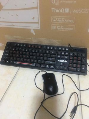 bàn phím giá cơ EDRA + chuột ( hàng tặng còn mới ). Mua bán Phụ kiện (Màn hình, Chuột...) tại Quận 12 Tp Hồ Chí Minh được đăng bởi thai