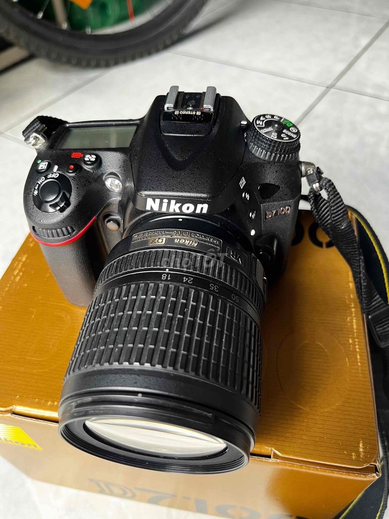 Máy ảnh Nikon D7100 18-105 Vr full box. Mua bán Máy ảnh, Máy quay tại Quận Tân Phú Tp Hồ Chí Minh được đăng bởi Tấn Anh  hình 1