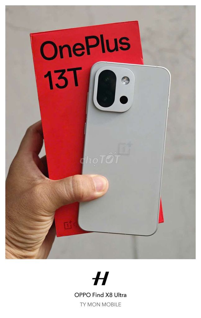 OnePlus 13T 256GB Bạc. Mua bán Điện thoại tại Quận 5 Tp Hồ Chí Minh được đăng bởi TY  MON MOBILE hình 1