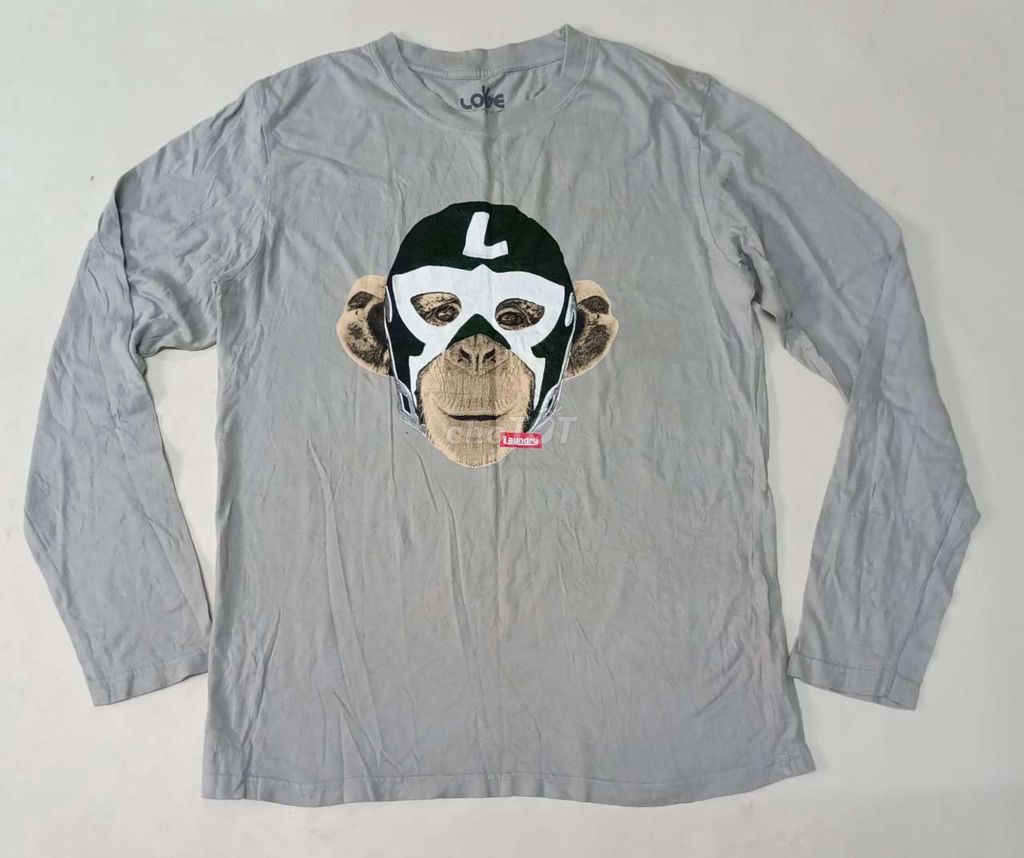 Áo Thun Tay Dài Laundry Monkey. Mua bán Quần áo tại Quận 10 Tp Hồ Chí Minh được đăng bởi Si Toon Secondhand  hình 1