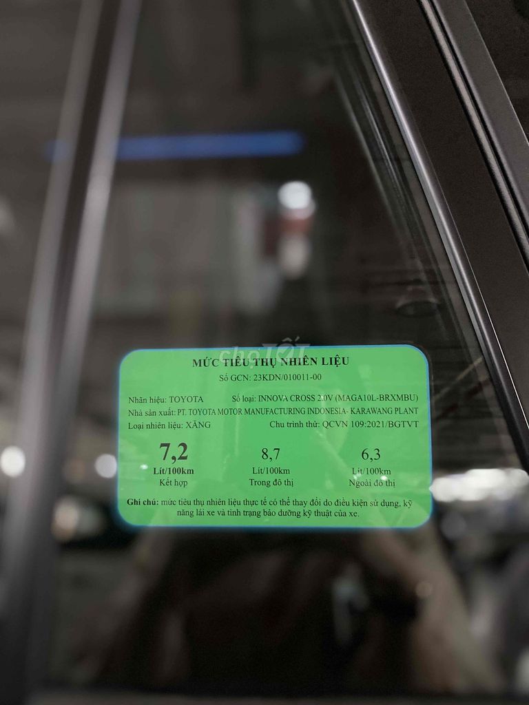 INNOVA CROSS 2.0 XĂNG ƯU ĐÃI LỚN CUỐI NĂM 2025. Mua bán Ô tô tại Huyện Bình Chánh Tp Hồ Chí Minh được đăng bởi THANH TÂM TOYOTA hình 6