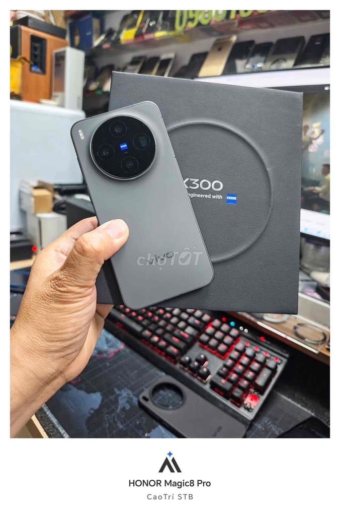 Vivo X300 5G 256GB Xám. Mua bán Điện thoại tại Thành phố Biên Hòa Đồng Nai được đăng bởi Cao Trí STMobile hình 1