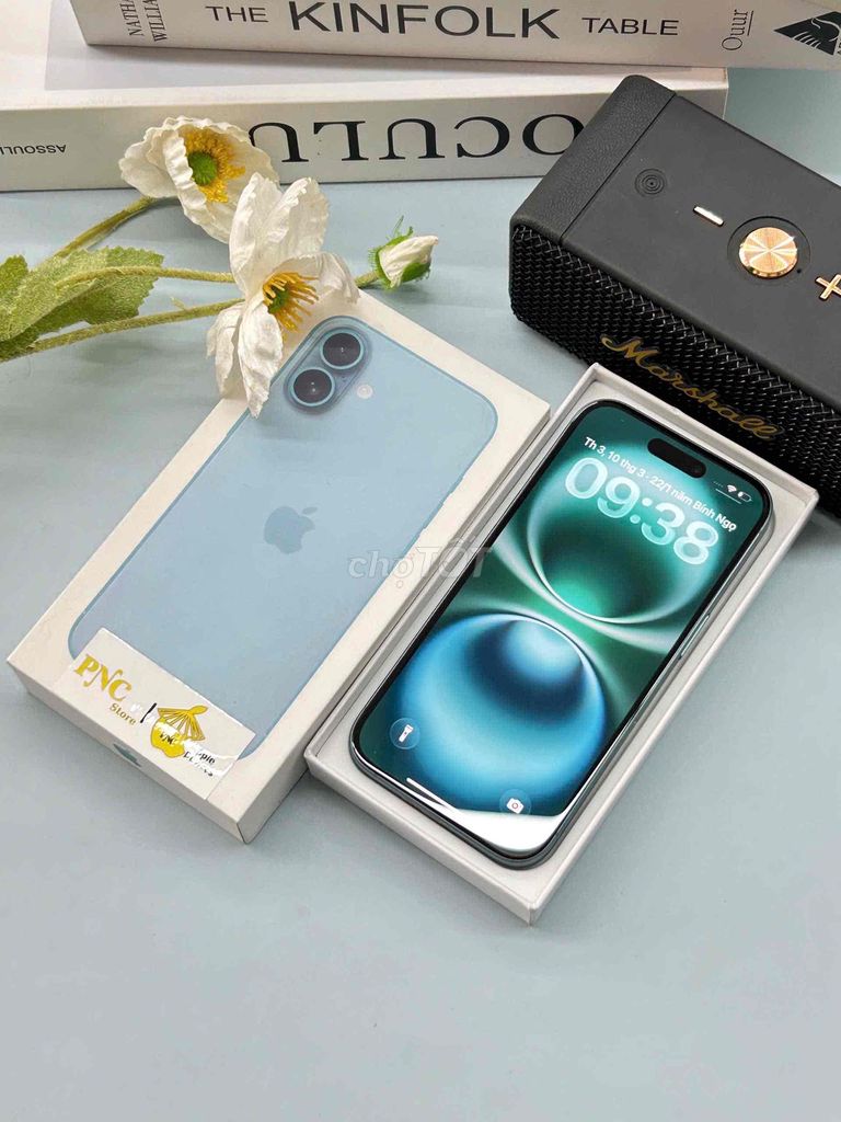 iPhone 16 128GB Xanh VN/A zin all đẹp keng. Mua bán Điện thoại tại Quận Ninh Kiều Cần Thơ được đăng bởi PNC STORE hình 1
