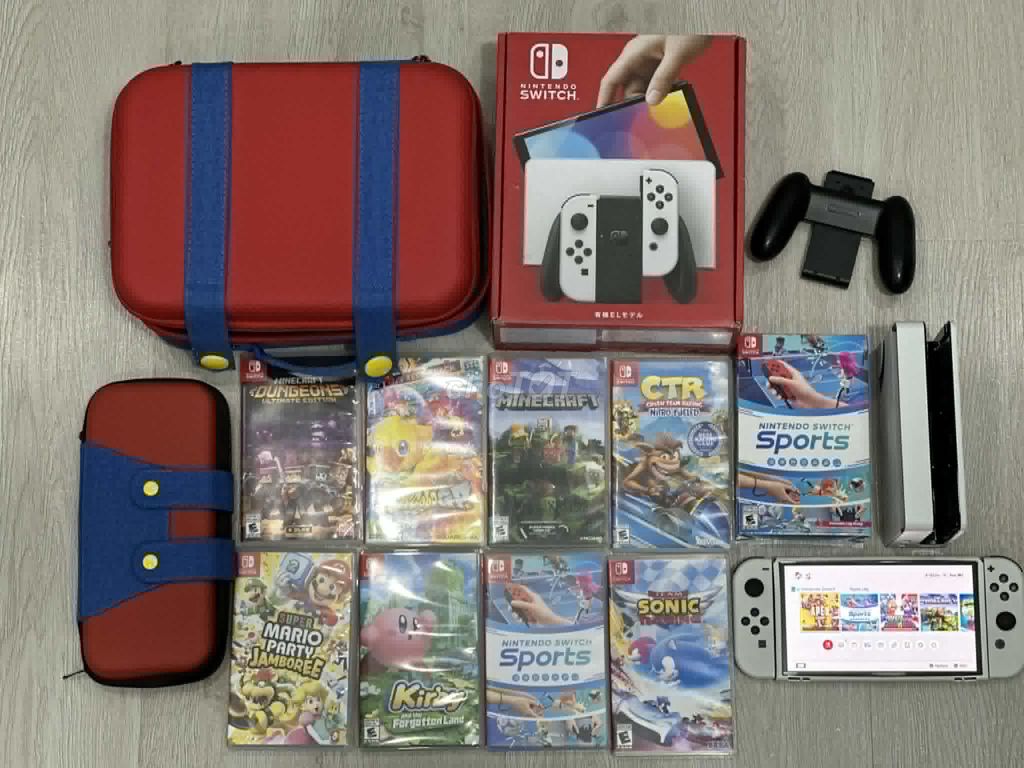Máy chơi game Nintendo Switch Oled Trắng. Mua bán Thiết bị chơi game tại Huyện Hòa Thành Tây Ninh được đăng bởi Nam hình 1