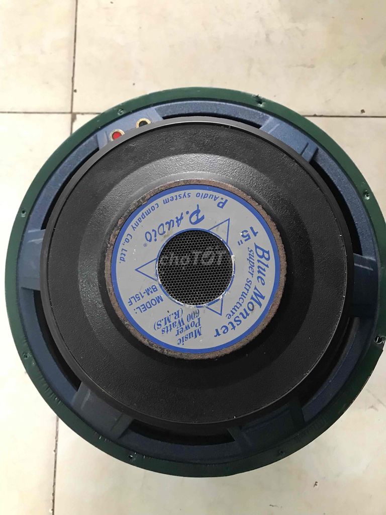 Loa bass P.Audio BM-15LF Thái Lan Đen. Mua bán Tivi, Âm thanh tại Huyện Đất Đỏ Bà Rịa - Vũng Tàu được đăng bởi Thiện Lành hình 1