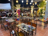 Nội thất bàn ghế quán ăn bàn ghế cổ điển Vintage