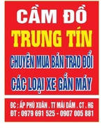 CẦM ĐỒ TRUNG TÍN 