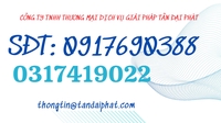 CÔNG TY GIẢI PHÁP TÂN ĐẠI PHÁT 