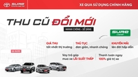 Xe qua sử dụng chính hãng Toyota Cần Thơ