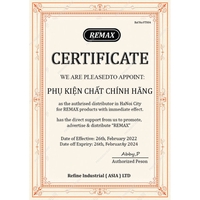 PHỤ KIỆN REMAX