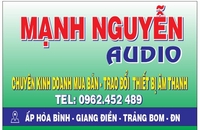  MẠNH NGUYỄN audio