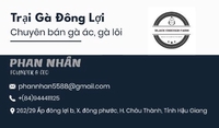 trại gà đông lợi