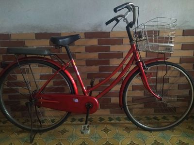 Xe đạp mini Asama 26 inch Đỏ đun Nhật bãi - 134787