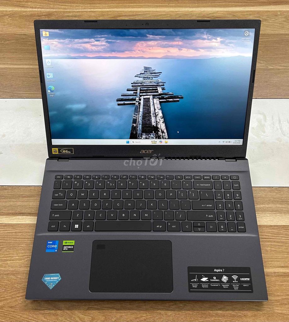 Acer Aspire A7 i5-12450H RTX 3050 4GB còn BH 09/27. Mua bán Laptop tại Quận Bình Tân Tp Hồ Chí Minh được đăng bởi Laptop An Bình hình 1