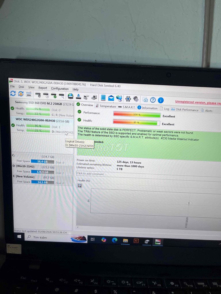 SSD Kingston 240GB Đã qua sử dụng. Mua bán Linh kiện (RAM, Card...) tại Thành phố Thuận An Bình Dương được đăng bởi Điện máy pin hình 1