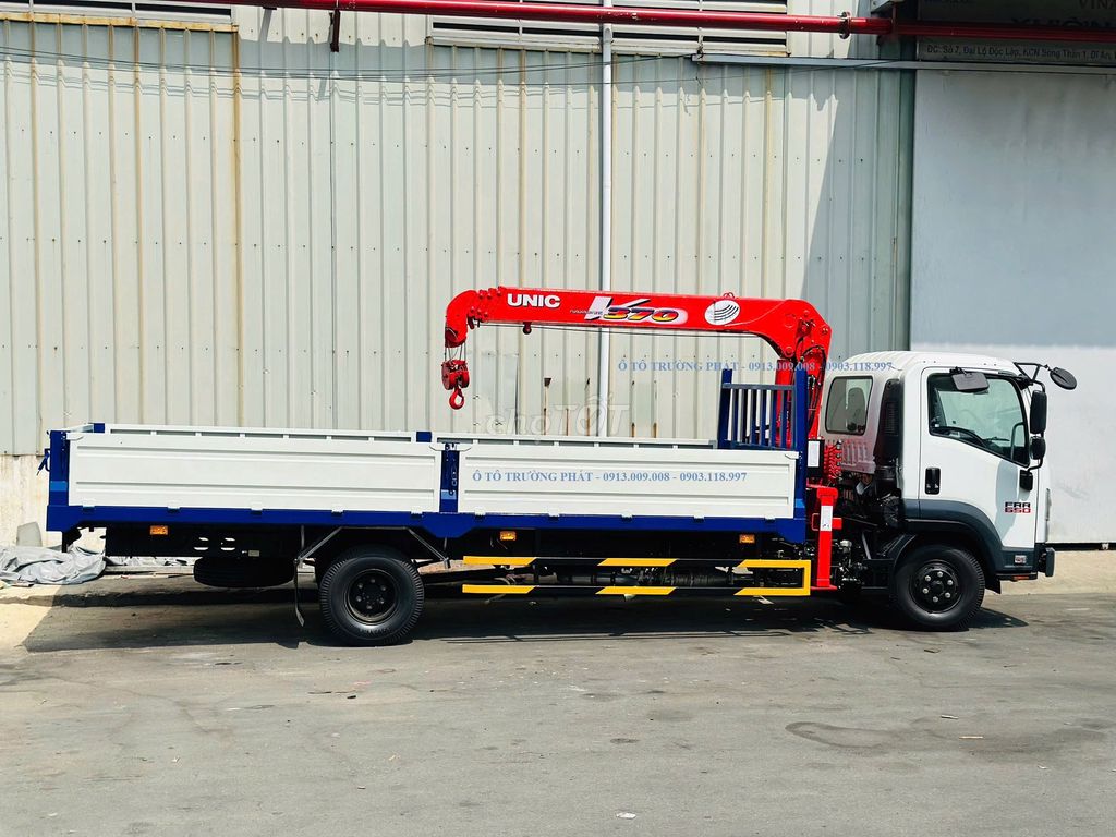 Isuzu 6 tấn cẩu Unic 340-370 thùng 6.1m xe Euro 5. Mua bán Xe tải, xe ben tại Quận 12 Tp Hồ Chí Minh được đăng bởi Mr Thành hình 2