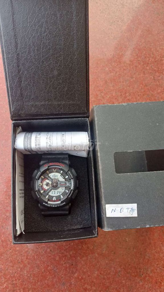 Casio G-Shock GA-110 Đen Như mới. Mua bán Đồng hồ tại Huyện Quỳnh Phụ Thái Bình được đăng bởi gshock whatch hình 1