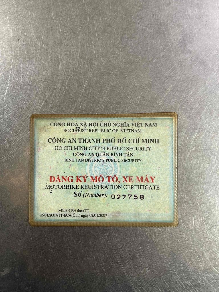 RS 2007 TPHCM CÓ HỖ TRỢ GÓP OĐ CÓ ĐỖI GL ĐỖI XE. Mua bán Xe máy tại Huyện Hóc Môn Tp Hồ Chí Minh được đăng bởi Khaianh  hình 6