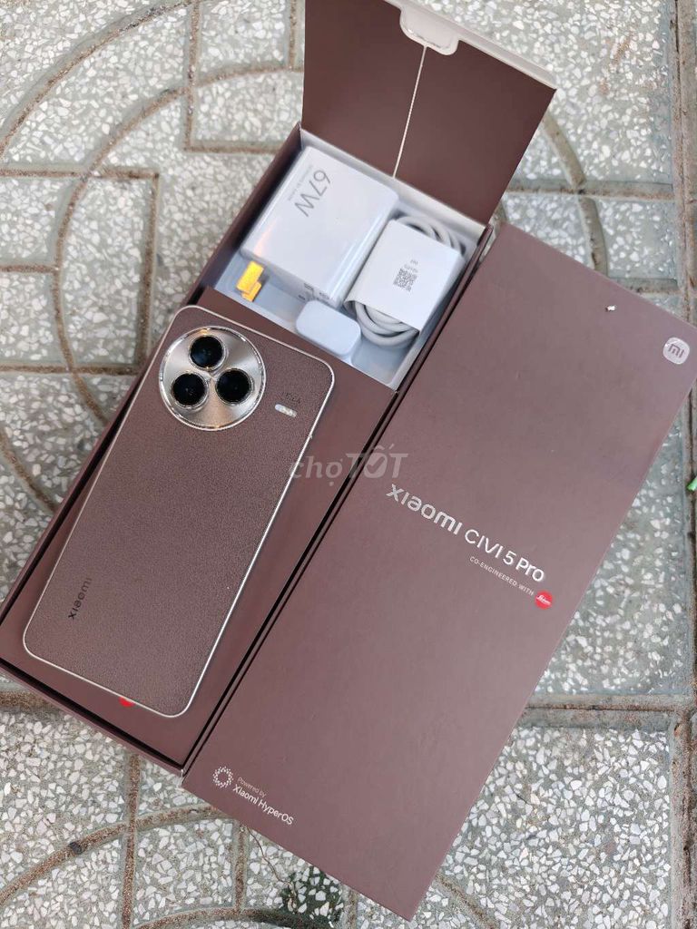Xiaomi Civi 5 Pro 256GB Nâu. Mua bán Điện thoại tại Thành phố Bến Tre Bến Tre được đăng bởi Lê Trường hình 1