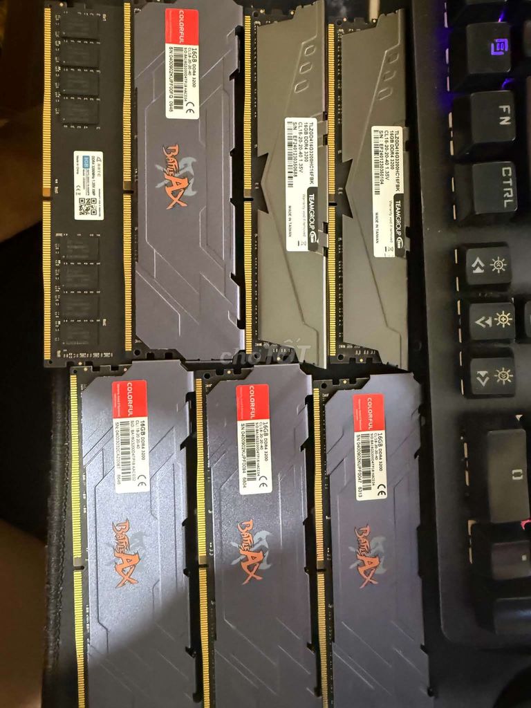 RAM Colorful/TeamGroup DDR4 8GB/16GB 3200MHz. Mua bán Linh kiện (RAM, Card...) tại Huyện Hòa Vang Đà Nẵng được đăng bởi Đạt hình 1