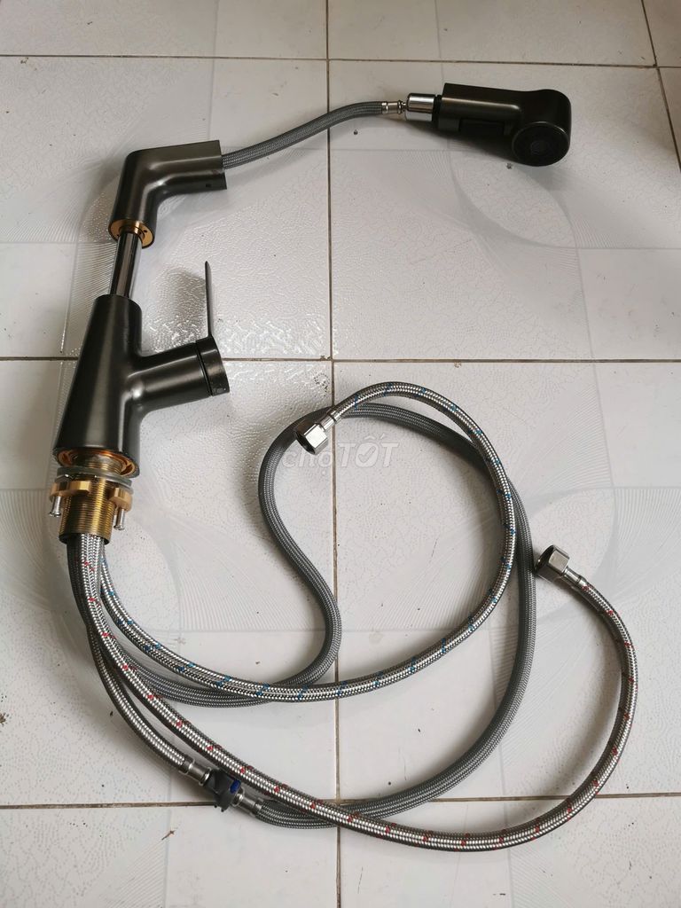 Vòi rửa chén dây rút. Mua bán Thiết bị vệ sinh, nhà tắm tại Quận Bình Thạnh Tp Hồ Chí Minh được đăng bởi Ng Nam hình 2