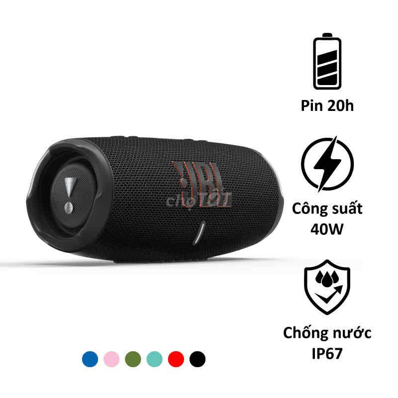Loa di động JBL Charge 5 Đen. Mua bán Tivi, Âm thanh tại Huyện Mỹ Xuyên Sóc Trăng được đăng bởi Tứ A Ca hình 1