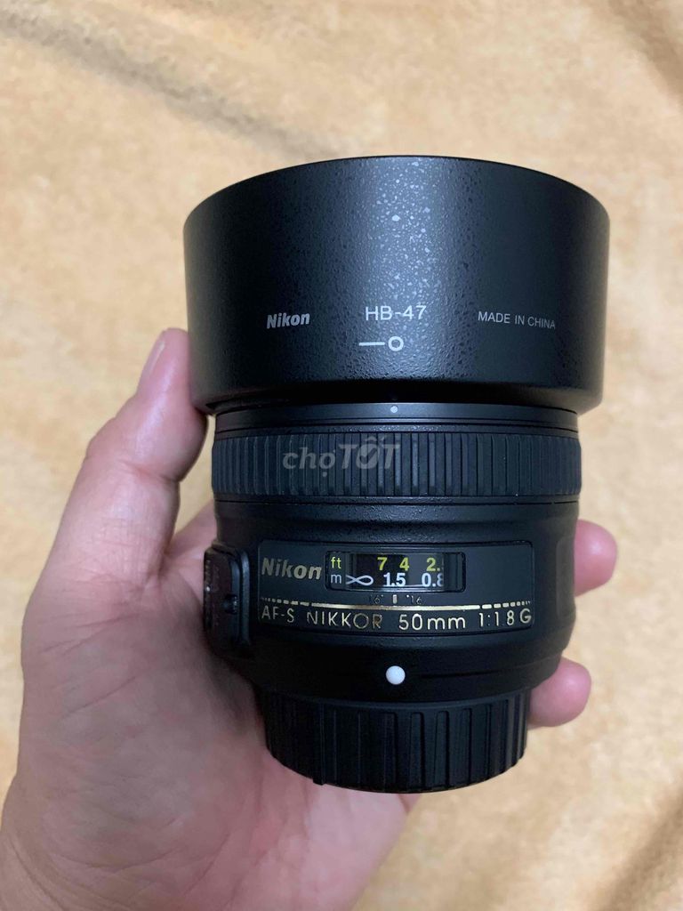 Ống kính Nikon 50f1.8G còn tem vic nguyên zin