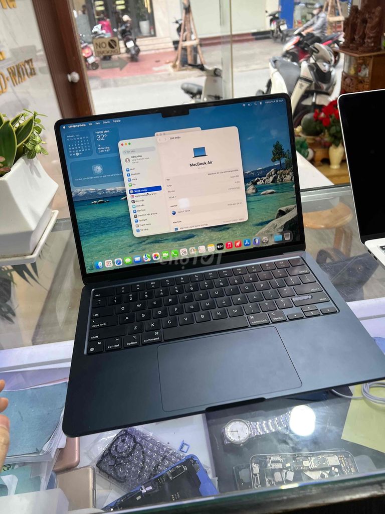 Apple MacBook Air M2 8GB/256GB Xanh. Mua bán Laptop tại Quận Lê Chân Hải Phòng được đăng bởi hoang anh hình 1