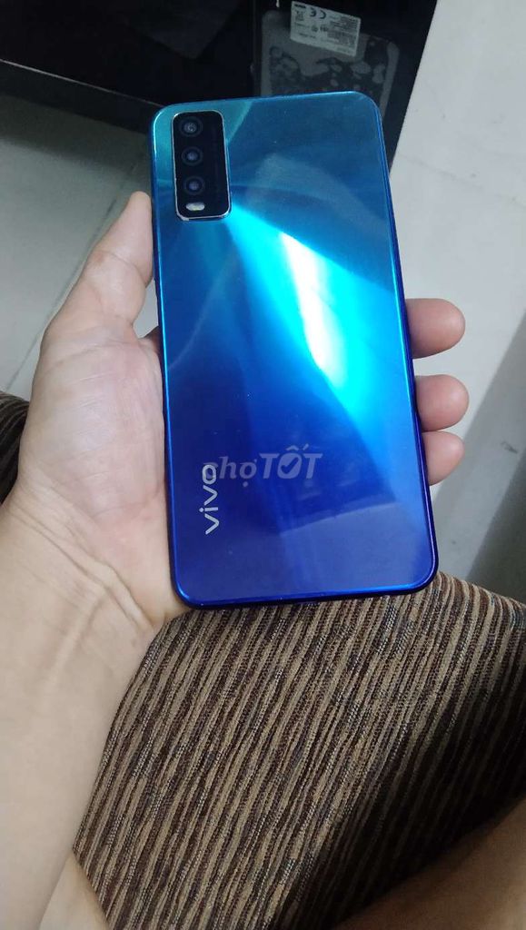 Vivo Y20 4gb/64gb Xanh Đẹp. Chính Hãng