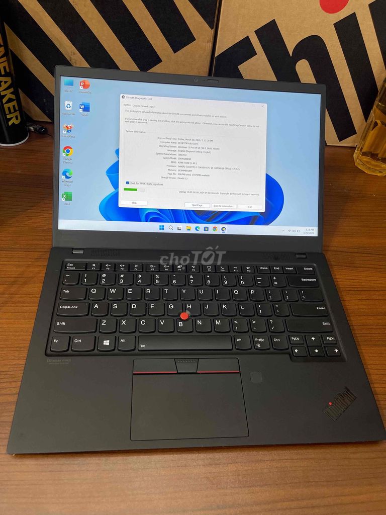 Lenovo Thinkpad X1 Carbon Gen 8 i7-10610U 16GB 1Kg. Mua bán Laptop tại Quận Tân Phú Tp Hồ Chí Minh được đăng bởi LaptoptotVn hình 1