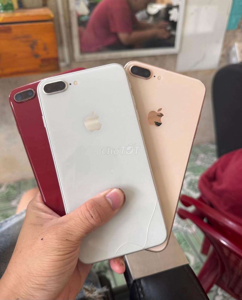 Apple iPhone 8 Plus Đỏ, Bạc, Vàng hồng. Mua bán Điện thoại tại Huyện Cẩm Mỹ Đồng Nai được đăng bởi Nguyên Khang hình 1