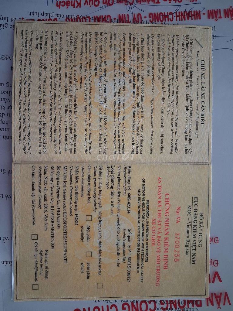 2016 1.5L Titanium AT - 80000 km. Mua bán Ô tô tại Thành phố Long Khánh Đồng Nai được đăng bởi Phạm văn ý hình 12