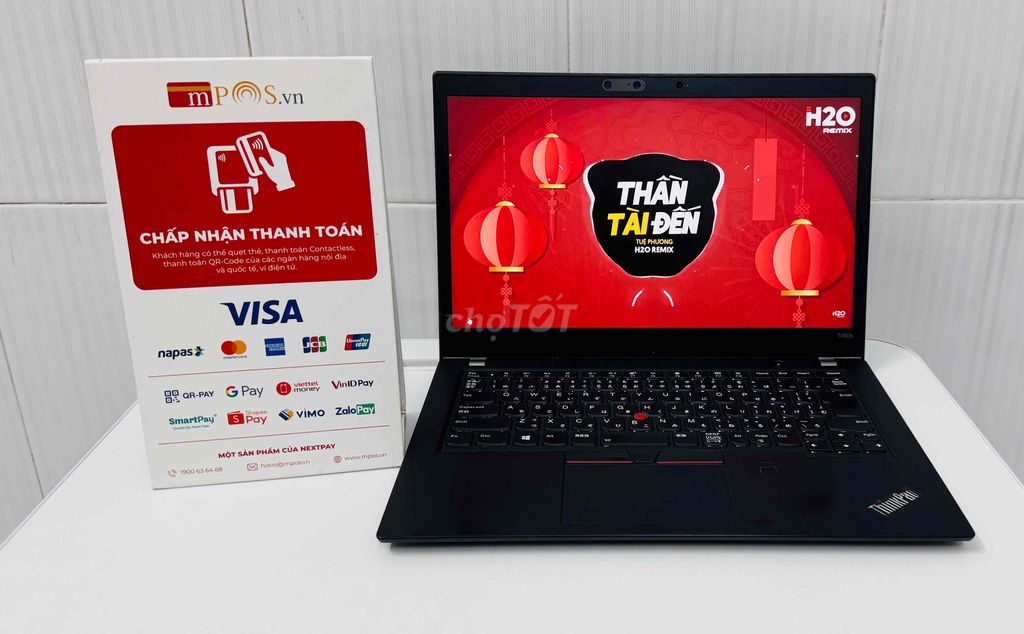 Lenovo Thinkpad T480S i7gen8 16 256 Zin Đẹp