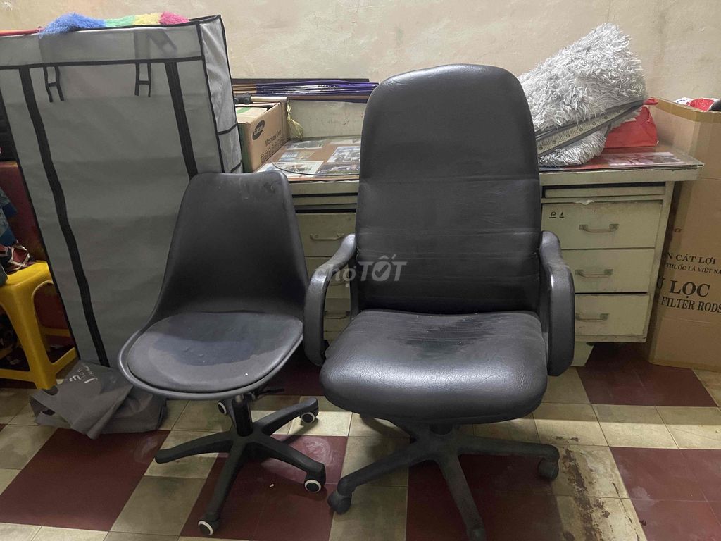 Ghế văn phòng Da Nhật Bản Đen. Mua bán Đồ dùng văn phòng tại Quận 6 Tp Hồ Chí Minh được đăng bởi hứa lập hưng hình 1