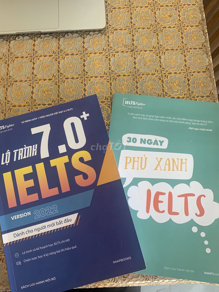 Sách Lộ trình 7.0 Ielts và phủ xanh ielts