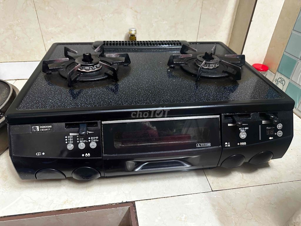 Bếp ga Osaka Gas 110-H417 Mặt đá Đen. Mua bán Bếp, lò, đồ điện nhà bếp tại Quận Bình Tân Tp Hồ Chí Minh được đăng bởi Anh Nguyen hình 1