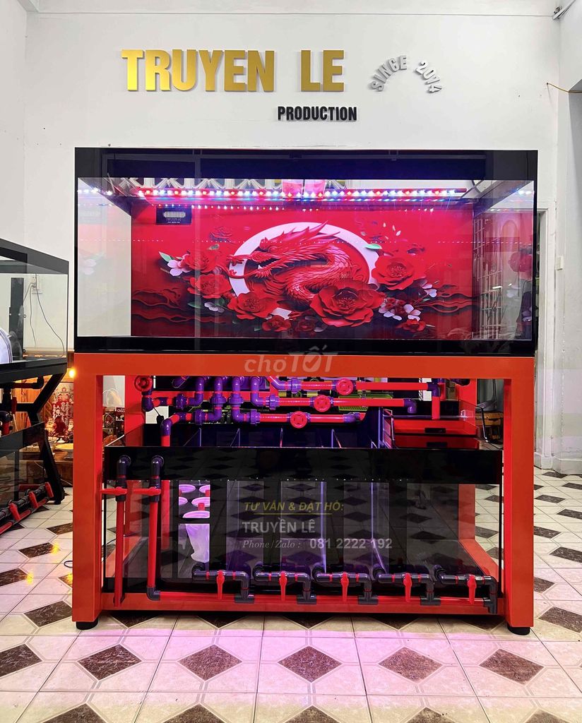 Hồ cá cảnh Kính siêu trong, ống sanking. Mua bán Phụ kiện, Thức ăn, Dịch vụ tại Quận 12 Tp Hồ Chí Minh được đăng bởi Truyền Lê hình 1