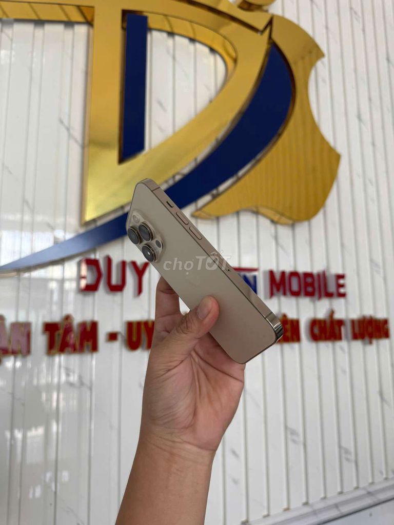 14 Pro 512GB Vàng quốc tế có sim vật lí,có góp. Mua bán Điện thoại tại Thành phố Cà Mau Cà Mau được đăng bởi Duy Dustin Mobile hình 1