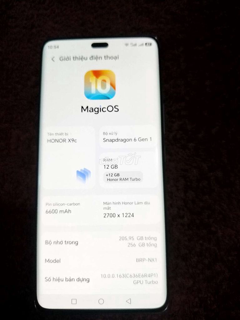 HONOR X9c 256GB Tím 12GB RAM. Mua bán Điện thoại tại Huyện Thới Lai Cần Thơ được đăng bởi Đức Vina hình 1