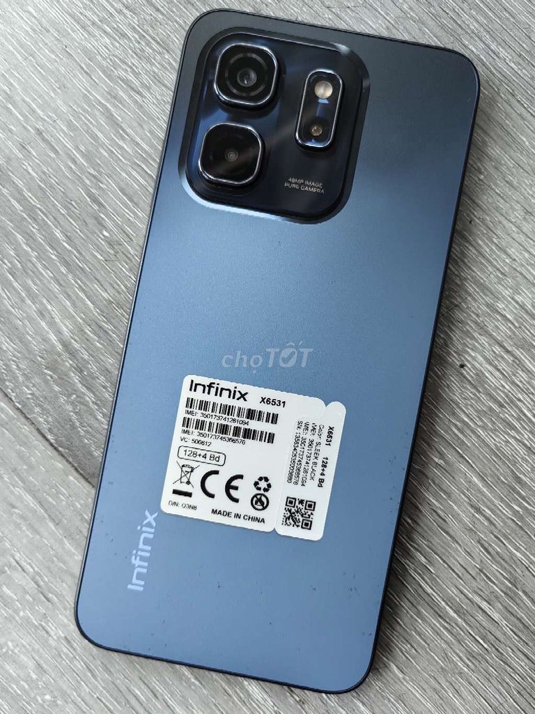 Infinix HOT 50i 128GB Đen. Mua bán Điện thoại tại Quận Cẩm Lệ Đà Nẵng được đăng bởi Chính Mobile hình 1