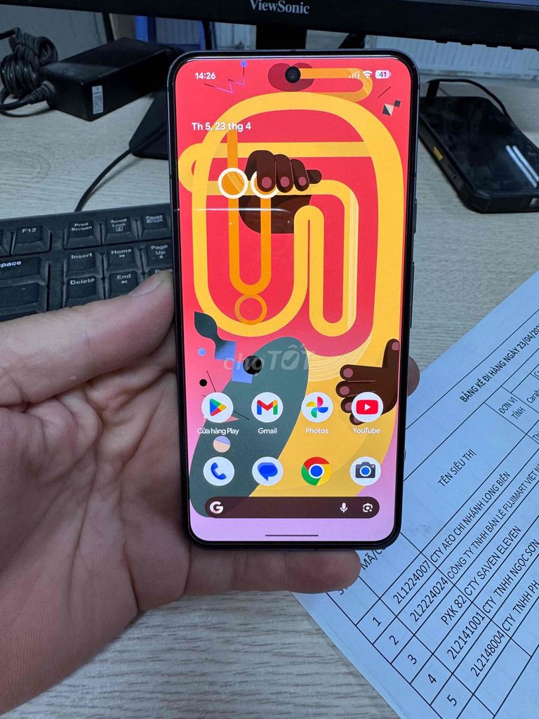 Google Pixel 8 128GB Đen Đã sử dụng. Mua bán Điện thoại tại Quận Hai Bà Trưng Hà Nội được đăng bởi Quốc Bảo hình 1
