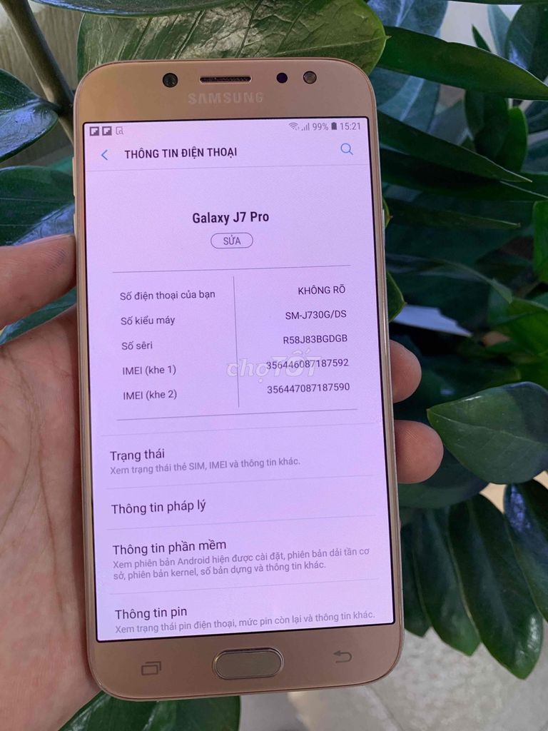 Samsung Galaxy J7 Pro zin đẹp