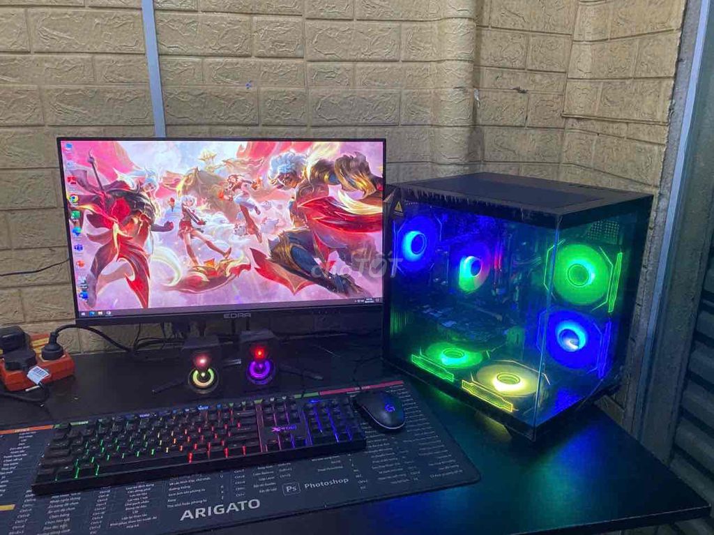 Sale bộ bể cá màn 24 120hz new chiến lm,dotkick. Mua bán Máy tính để bàn tại Thành phố Huế Thừa Thiên Huế được đăng bởi Nguyễn Trương Nhật Quang hình 1